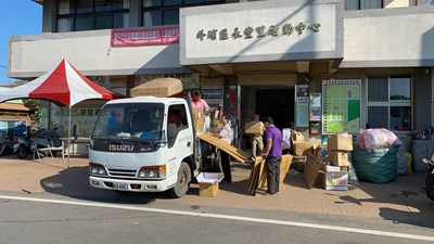 中市外埔清潔隊成立希望資收站  回收所得照顧弱勢