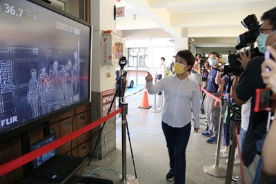 盧市長今日逐項檢視防疫整備情形