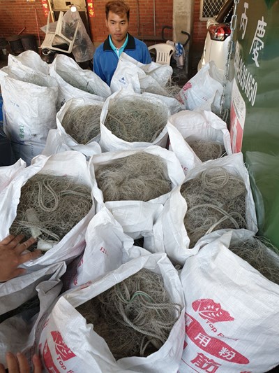 廢網具別亂丟！中市推集中回收獎勵金