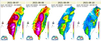 熱帶性低氣壓夾帶西南氣流來襲 中市府三級應變再度開設