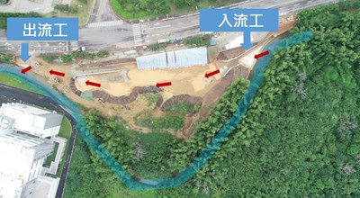 因應西南氣流再次來襲  后里區中科景觀池已發揮效用