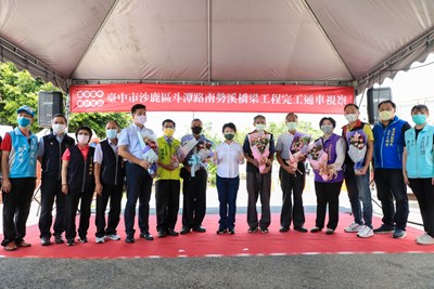 通過國家級警報考驗  中市府新建南勢溪橋梁通車