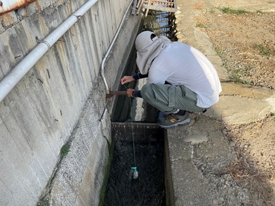 中市環保局新利器「縮時膠囊」  監測農地灌渠污染源頭