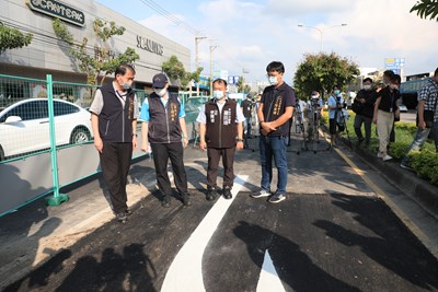 台中邀集土木技師公會  全面體檢文心南路道路