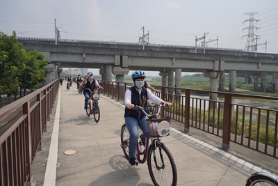 騎進烏溪美景 烏日環河自行車道鐵馬遊啟程