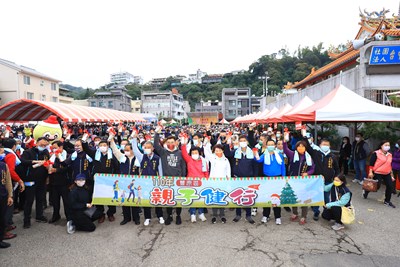 豐原親子健行上千人響應 盧市長：一起走出健康