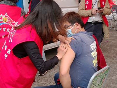 台中新冠疫苗第二劑接種率已破7成