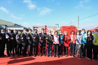 台中果菜批發市場新建冷鏈工程動土  令狐副市長：選購蔬果更安心
