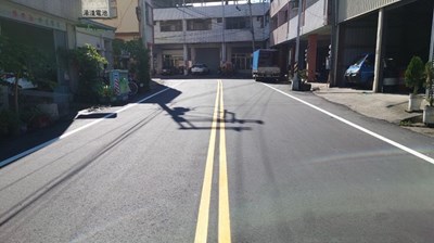 春節最大心的禮物！ 東勢區新盛街道1.7公里道路燙平完工