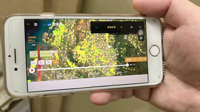 民眾可透過智慧型手機至環保署空氣網查詢即時空品狀況