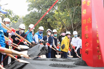 霧峰北坑二號橋改建開工 盧市長:帶動觀光發展