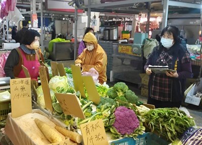 寒害影響農產量  中市府監控物價波動