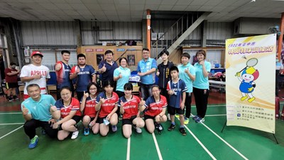 中市特奧羽球開訓　運動局預祝代表隊全國身障運再創佳績