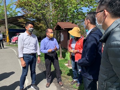 交通部視察梨山幸福巴士