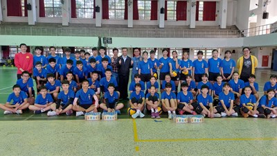 為選手喝釆！ 中市11校晉級中等學校乙級籃、排球聯賽全國決賽