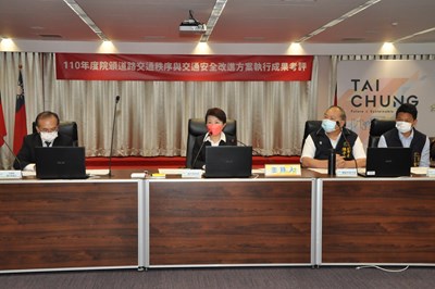 交通部實地考評台中道安 中市交通事故死亡人數降幅全台第一