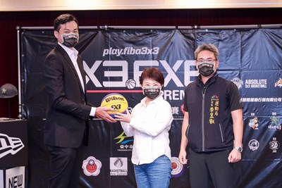 盧市長與EXE3x3 聯盟執行長吳岱豪