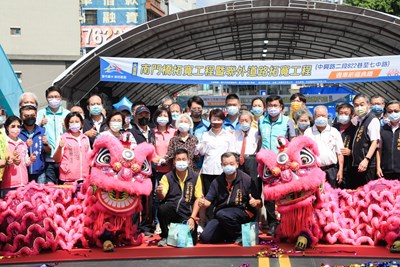 南門橋改建提前開放通車 盧市長:車道拓寬一倍紓解交通 活動照片1