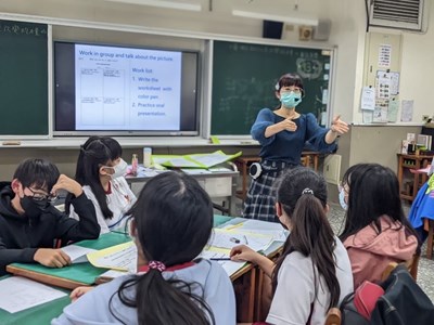 藝術、自然、英文三合一  中市跨域研發水資源雙語課程
