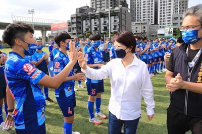 臺中藍鯨出征亞洲女子俱樂部錦標賽,中市府預祝旗開得勝