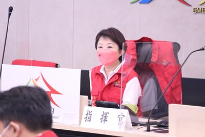 【軒嵐諾】中市災害應變中心二級開設 盧市長：嚴防軒嵐諾、加強因應