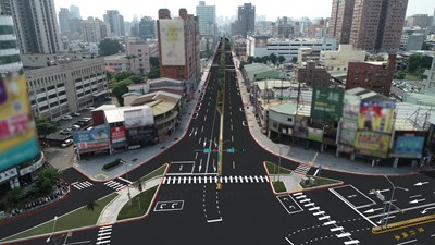 推動忠明路人本環境 中市中清路至忠太東路段即將完工(模擬圖)