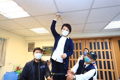 市長盧秀燕相當重視住警器裝設