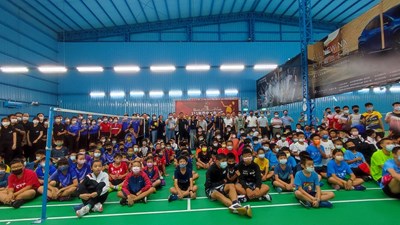 臺中市長盃羽球賽全國好手競技交流
