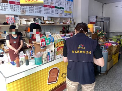 中市食安處把關市售早餐