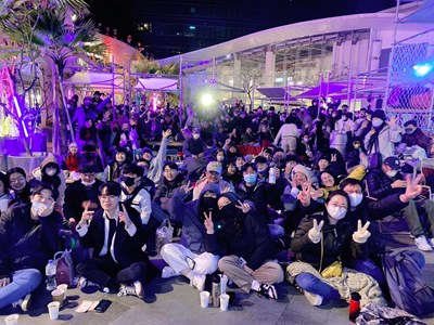 台中球迷熱情齊聚見證世足冠軍賽歷史時刻