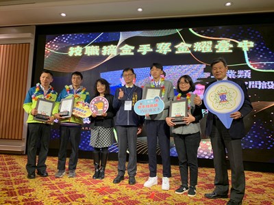 全國技藝競賽成績出爐 中市學生金手獎暨優勝數全國第一