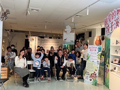 筏子溪水文化暨環境教育館特展 展出萌翻創意生態羊毛氈