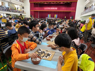 圍棋好手臺中交鋒