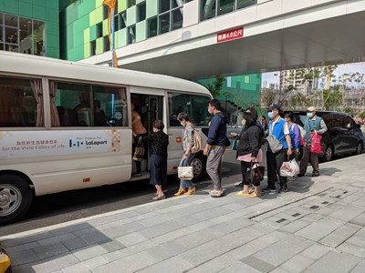 LaLaport北館試營運首日行車有序 市府持續要求業者落實交維措施