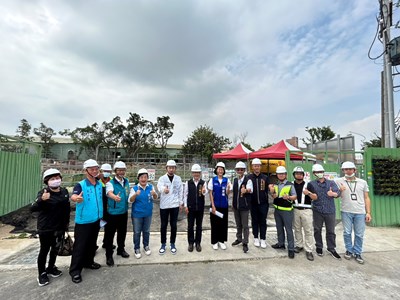 視察豐原國兒運興建 中市建設局長勉如質如期完工