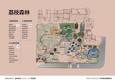 北屯區公所提案-荔枝老樹公園願景圖