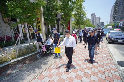 市府各局處團隊發揮合作精神，全體總動員共同努力，盼能為台中市政建設再添佳績