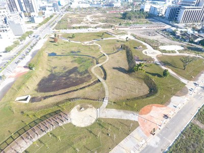 新八市地重劃編號94公園全區空照圖