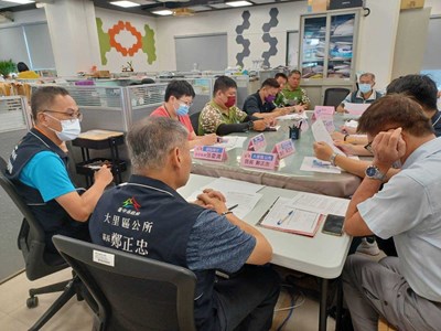 大里區級登革熱防治會議照片