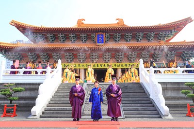 台中市孔廟每年遵循古禮舉行祭孔大典，弘揚尊師重道的文化傳承(資料照片)